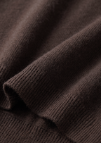 Herren Feinstrick-Shirt mit Rundhalsausschnitt und Kurzen Ärmeln