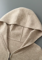 Herren Kapuzenjacke mit Reißverschluss und Känguru-Tasche