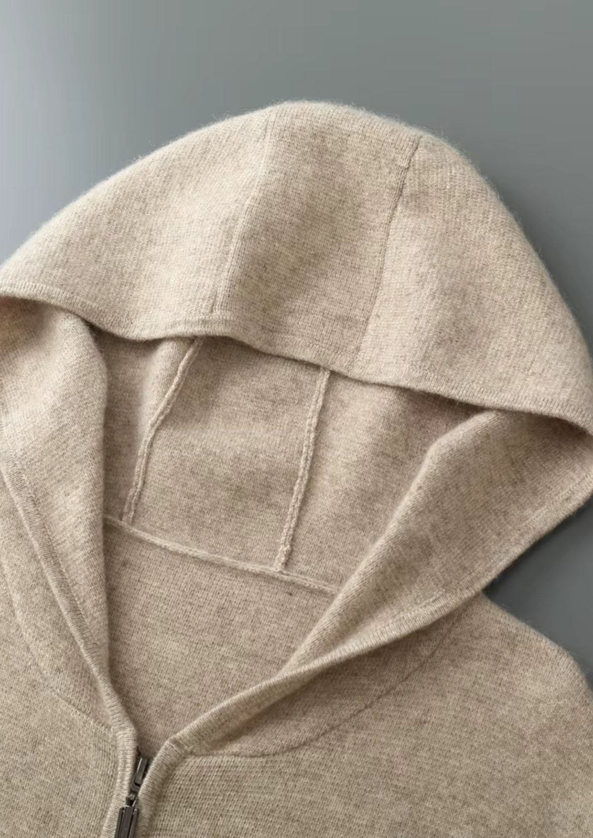 Herren Kapuzenjacke mit Reißverschluss und Känguru-Tasche