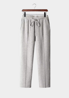 Herren Strickhose mit Kordelzug und Geraden Beinen