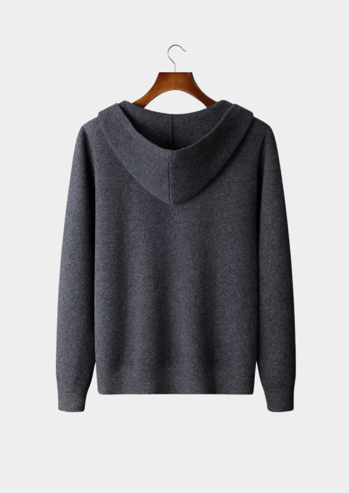 Herren Kapuzenjacke mit Reißverschluss und Känguru-Tasche