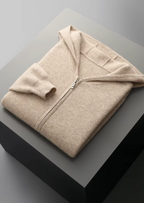 Herren Kapuzenjacke mit Reißverschluss und Känguru-Tasche