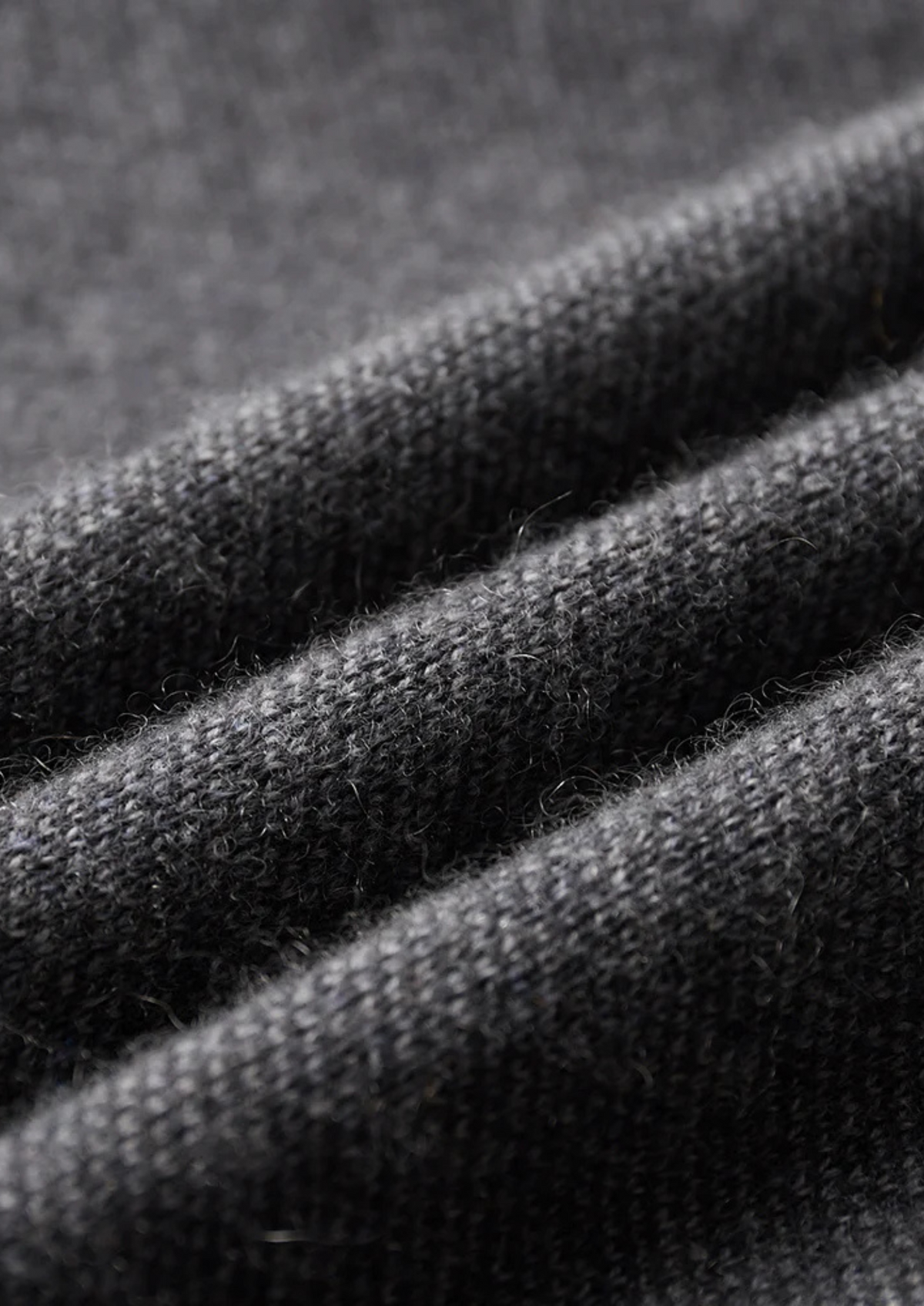 Herren Strickjacke mit Reißverschluss und Zweifarbigem Strickmuster