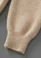 Herren Strickjacke mit Reißverschluss und Raglanärmeln