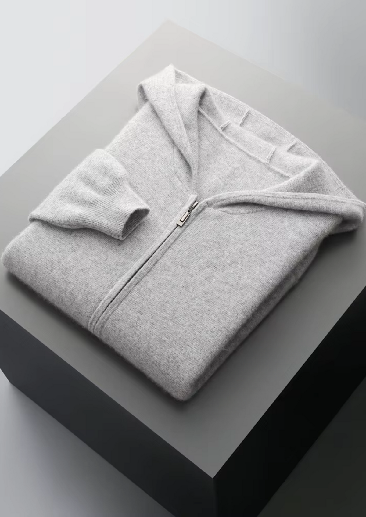 Herren Kapuzenjacke mit Reißverschluss und Känguru-Tasche