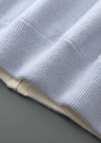 Herren Strickjacke mit Reißverschluss und Stehkragen