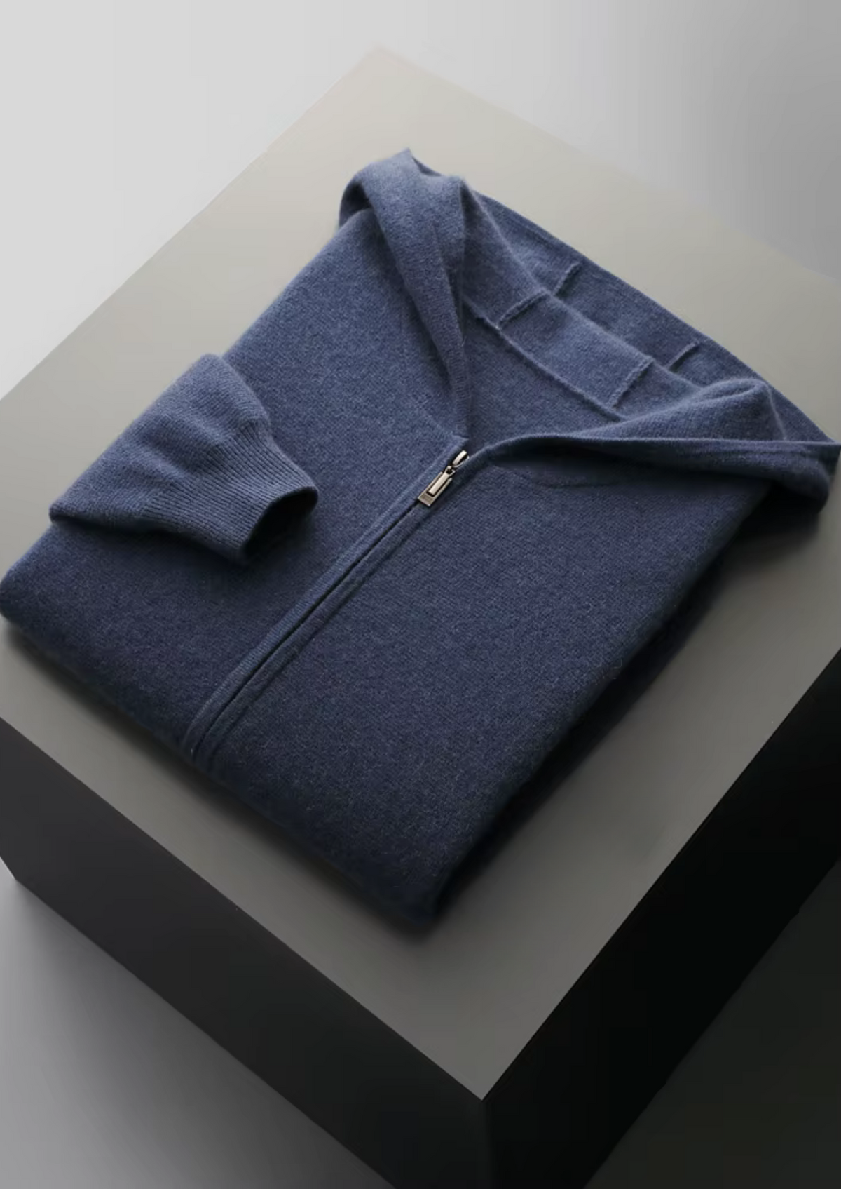 Herren Kapuzenjacke mit Reißverschluss und Känguru-Tasche