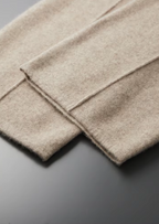 Herren Strickhose mit Kordelzug und Geraden Beinen