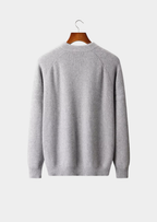 Herren Strickjacke mit Reißverschluss und Raglanärmeln