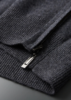 Herren Kapuzenjacke mit Reißverschluss und Känguru-Tasche