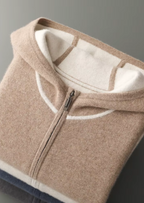 Herren Set mit Kapuzenjacke mit Rippbündchen und Jogginghose