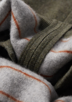 Herren Strickjacke mit Reißverschluss und Schrägtaschen