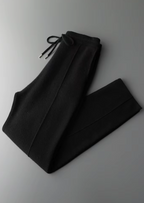 Herren Strickhose mit Kordelzug und Geraden Beinen