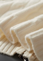 Herren Strickjacke mit Zweiwege-Reißverschluss und Zopfmuster