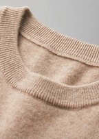 Herren Feinstrick-Shirt mit Rundhalsausschnitt und Kurzen Ärmeln