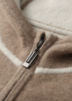 Herren Set mit Kapuzenjacke mit Rippbündchen und Jogginghose