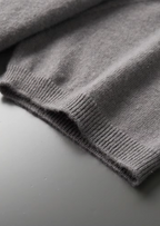 Herren Feinstrick-Shirt mit Rundhalsausschnitt und Kurzen Ärmeln