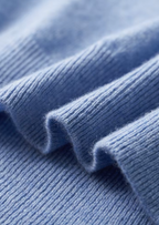 Herren Feinstrick-Shirt mit Rundhalsausschnitt und Kurzen Ärmeln