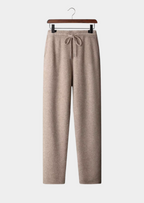Herren Strickhose mit Kordelzug und Geraden Beinen