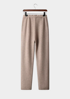 Herren Strickhose mit Kordelzug und Geraden Beinen