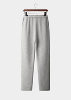 Herren Strickhose mit Kordelzug und Geraden Beinen