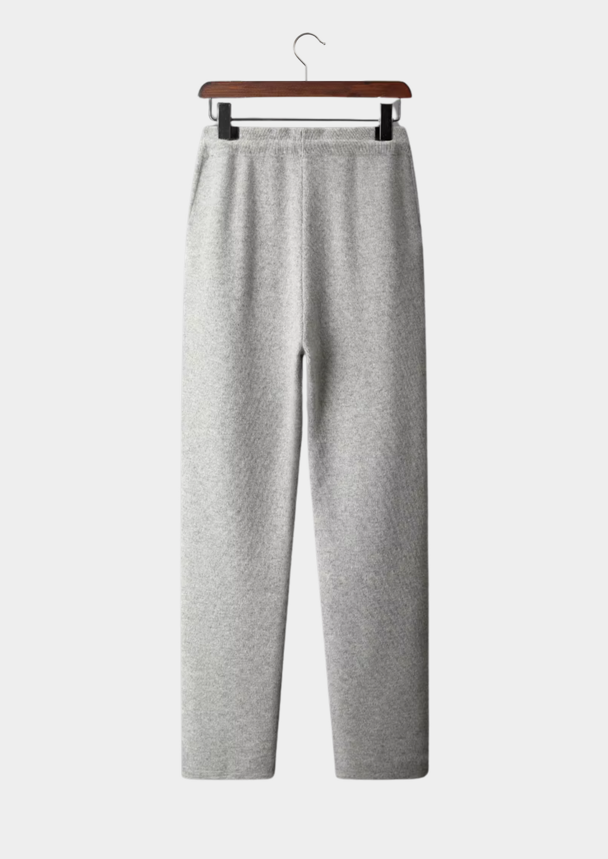 Herren Strickhose mit Kordelzug und Geraden Beinen
