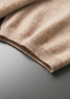 Herren Feinstrick-Shirt mit Stehkragen und Kurzen Ärmeln