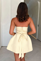 Damen Bandeau Minikleid Ansicht 2