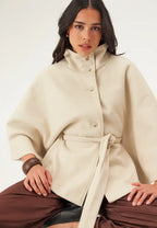 Damen Cape Jacke mit Knopfverschluss – Ansicht 11