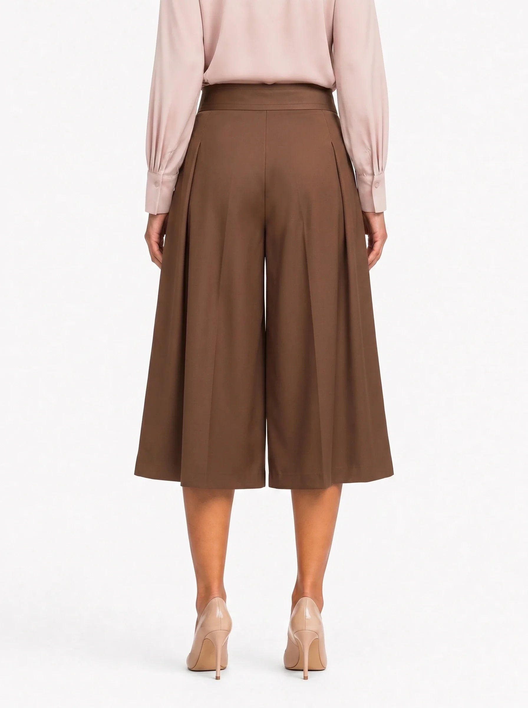 Damen Culotte hoher Bund Ansicht 2