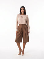 Damen Culotte hoher Bund Ansicht 3