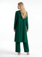 Damen Dreiteiliges Set mit Strickjacke, Top und Weiter Hose – Ansicht 18