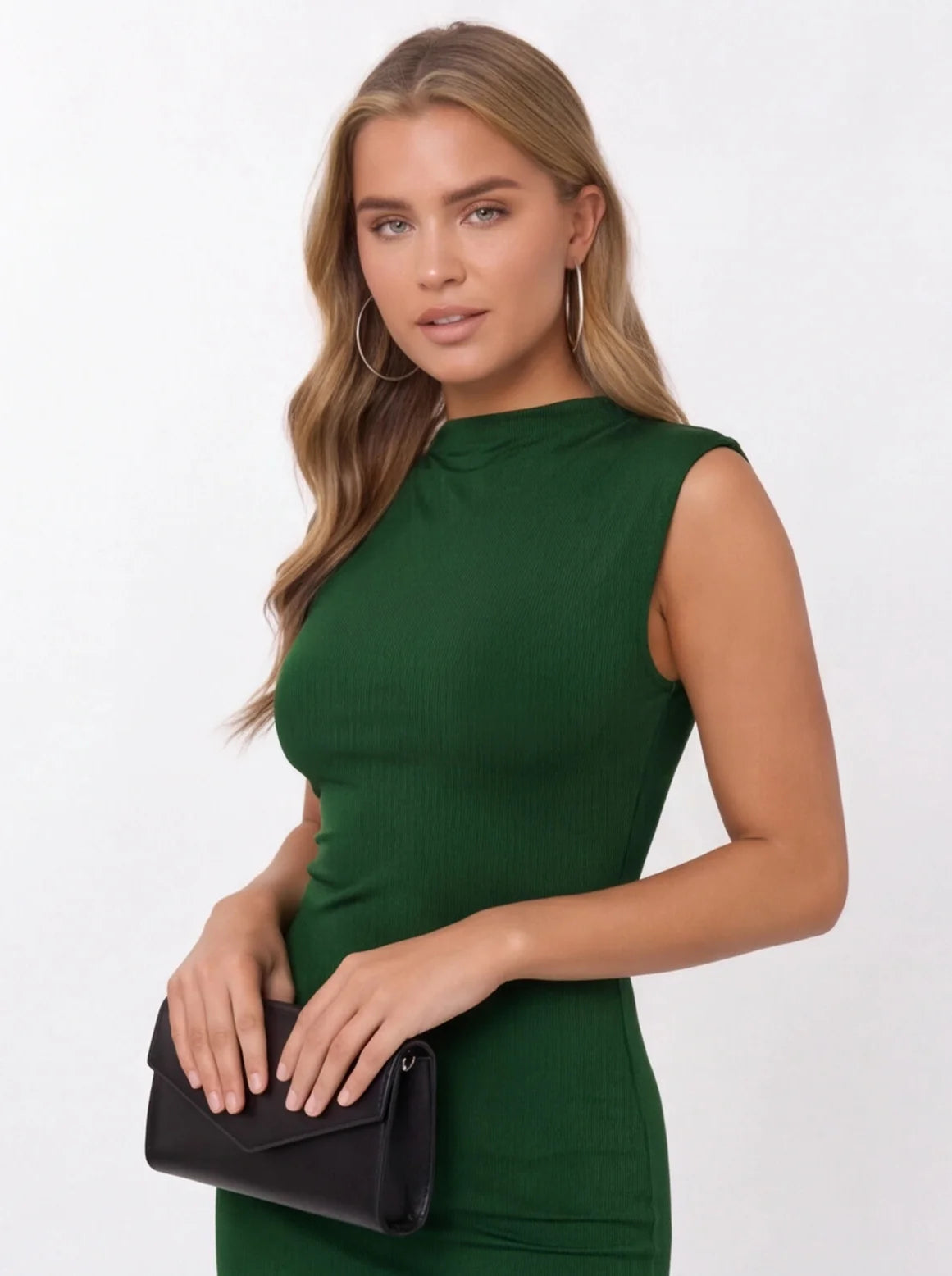 Damen figurbetontes Minikleid – Ansicht 2