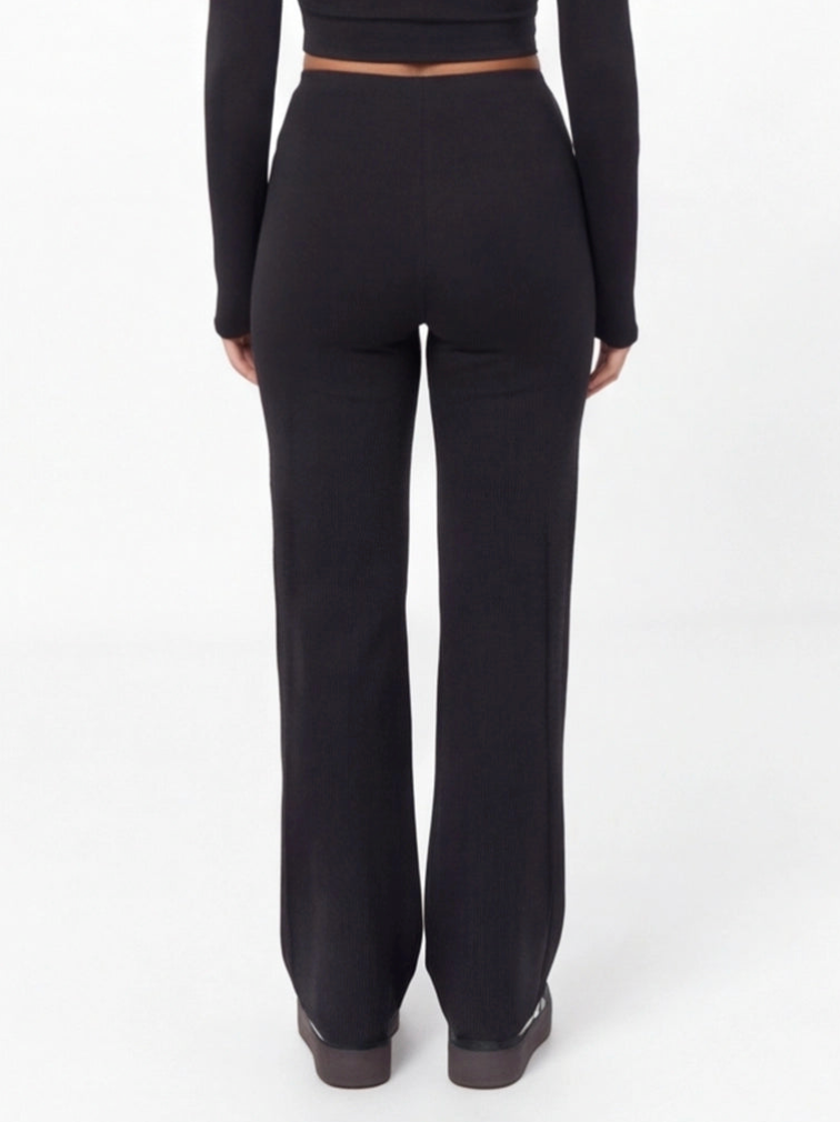 Damen Hose mit geraden Beinen Ansicht 2