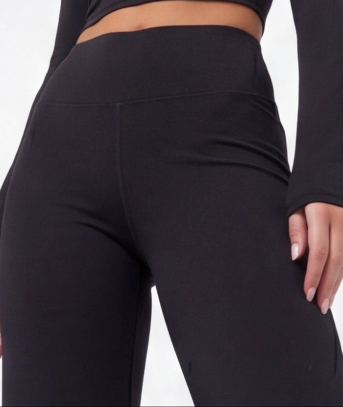 Damen Hose mit geraden Beinen Ansicht 4