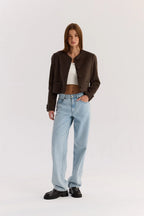 Damen Kurzer Blazer mit Knopfverschluss – Ansicht 3