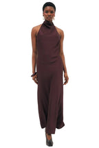 Damen Maxikleid mit Neckholder-Ausschnitt