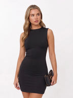 Damen Minikleid ärmellos – Ansicht 3