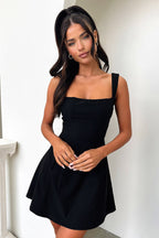 Damen Minikleid plissierter Rock Ansicht 7