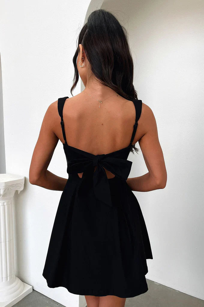 Damen Minikleid plissierter Rock Ansicht 8