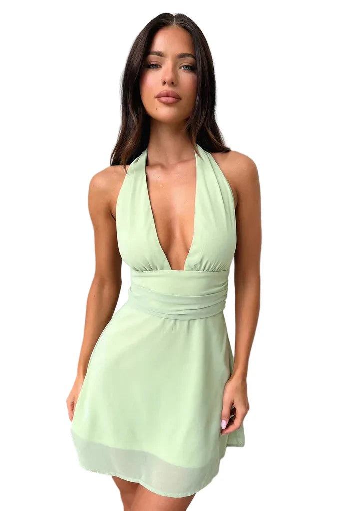 Damen Neckholder Minikleid Ansicht 16