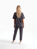 Damen Set mit Oversize T-Shirt und Joggerhose mit Bündchen – Ansicht 6