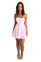 Damen trägerloses Minikleid mit Herzausschnitt und floraler Lochstickerei Ansicht 10