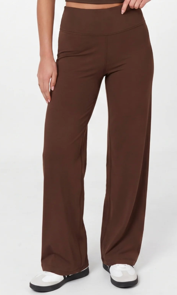 Damen weite Hose mit geradem Bund Ansicht 2
