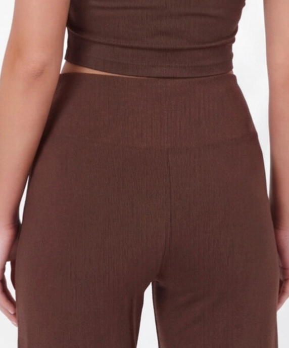 Damen weite Hose mit geradem Bund Ansicht 3