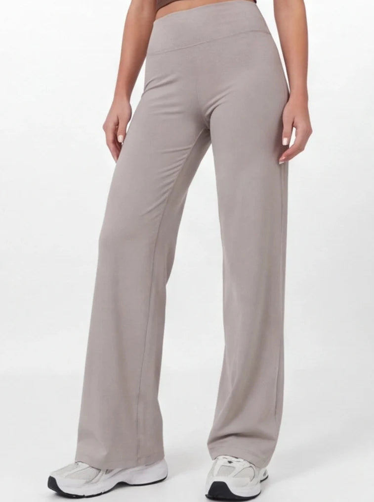 Damen weite Hose mit hohem Bund Ansicht 3