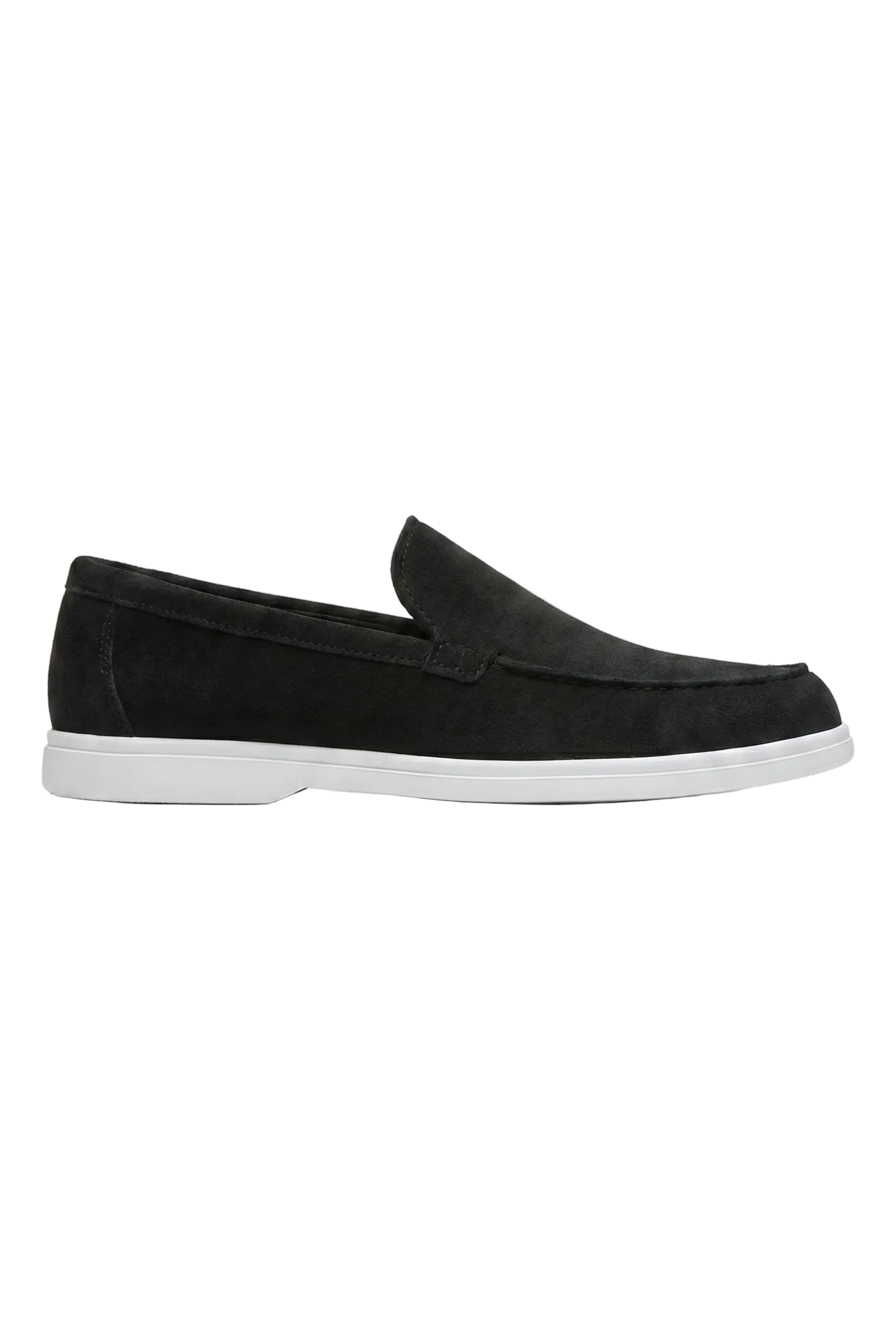 Damen Wildleder Loafer mit Flechtdetail und gepolstertem Kragen