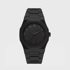 Herren Armbanduhr mit Achteckigem Gehäuse und Arabischen Ziffern am Gliederarmband