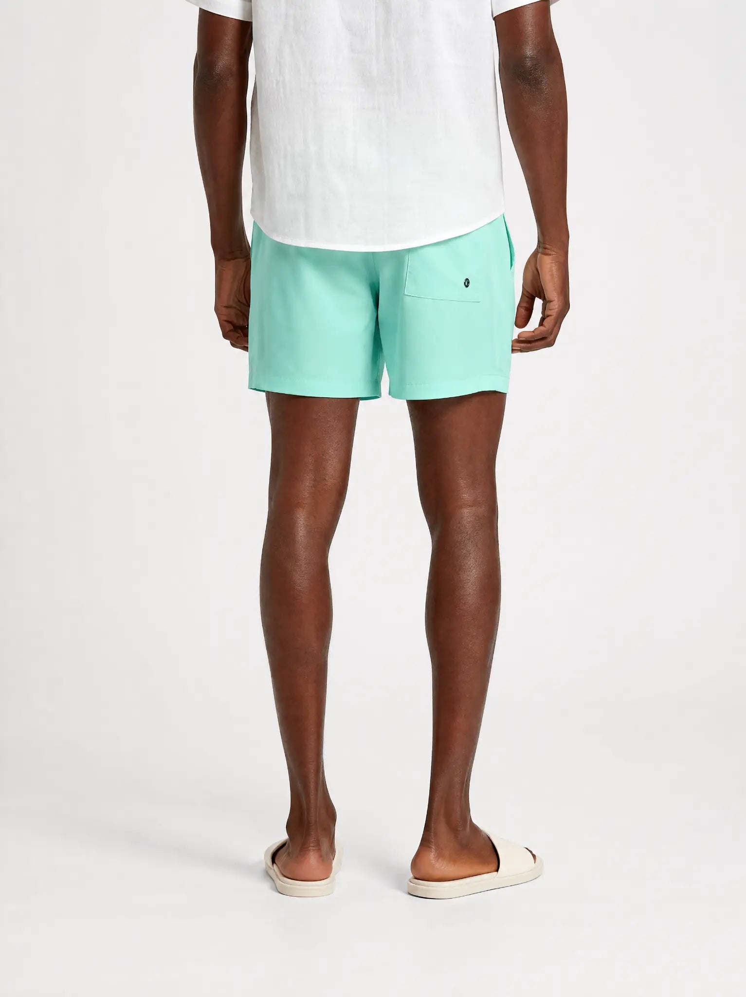 Herren Badeshorts Möwenmotiv Ansicht 2
