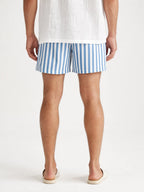 Herren Badeshorts mit breiten Streifen Ansicht 2